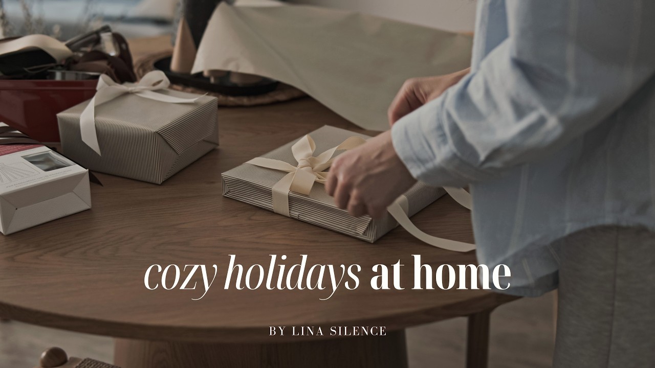 Rainy Holidays at Home | movie night, mini cakes, friends over, welcoming 2026