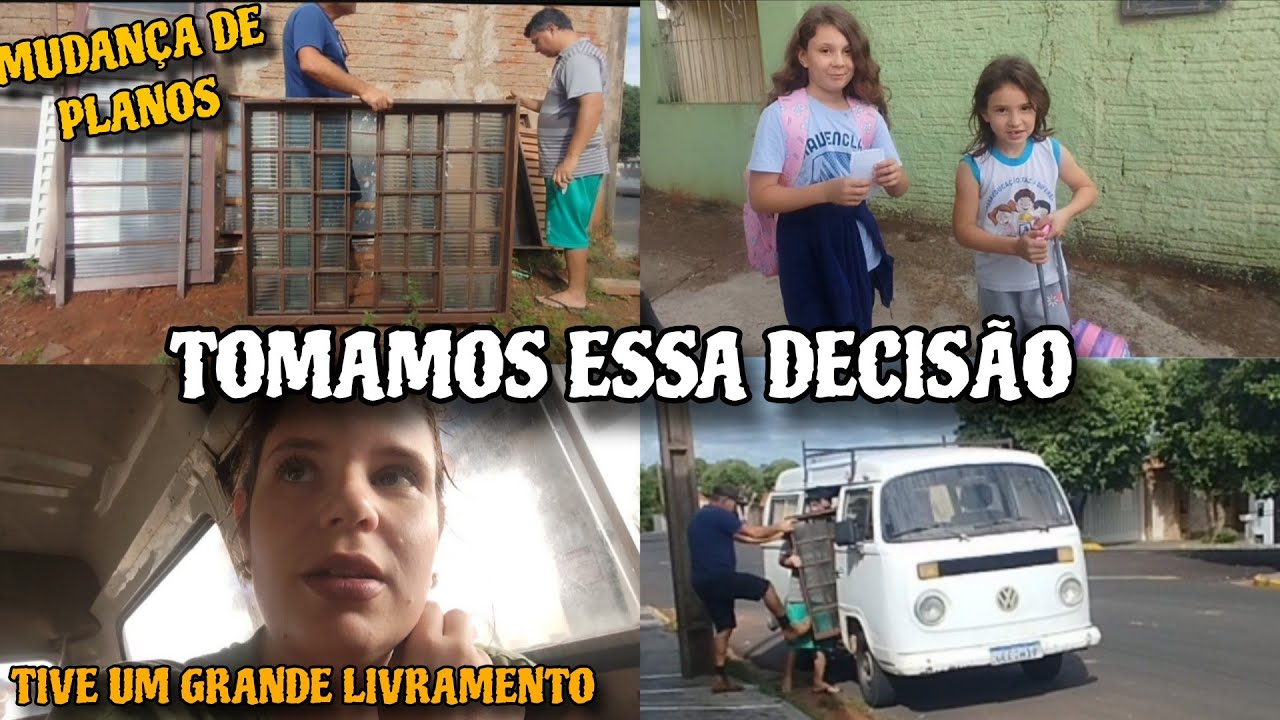 TIVE UM GRANDE LIVRAMENTO E POR ISSO TOMAMOS ESSA DECISÃO 