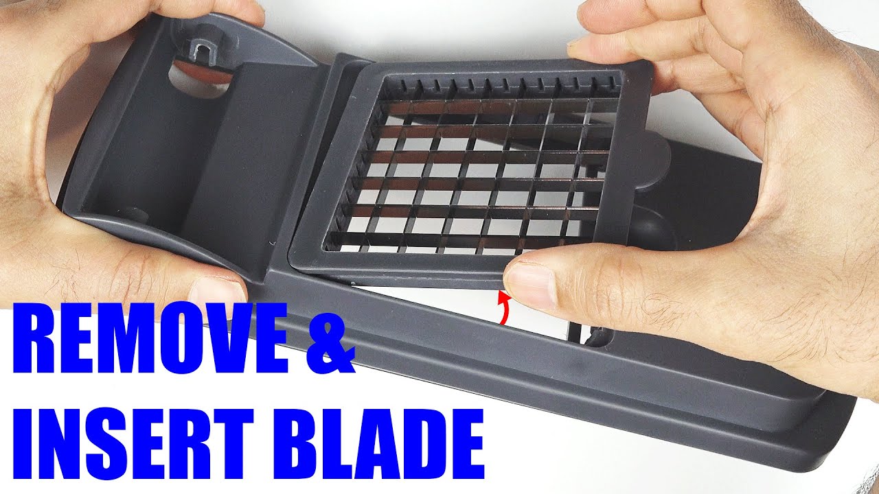 NOVA SLICE & DICE - REMOVE & INSERT BLADE CUBE INSERT