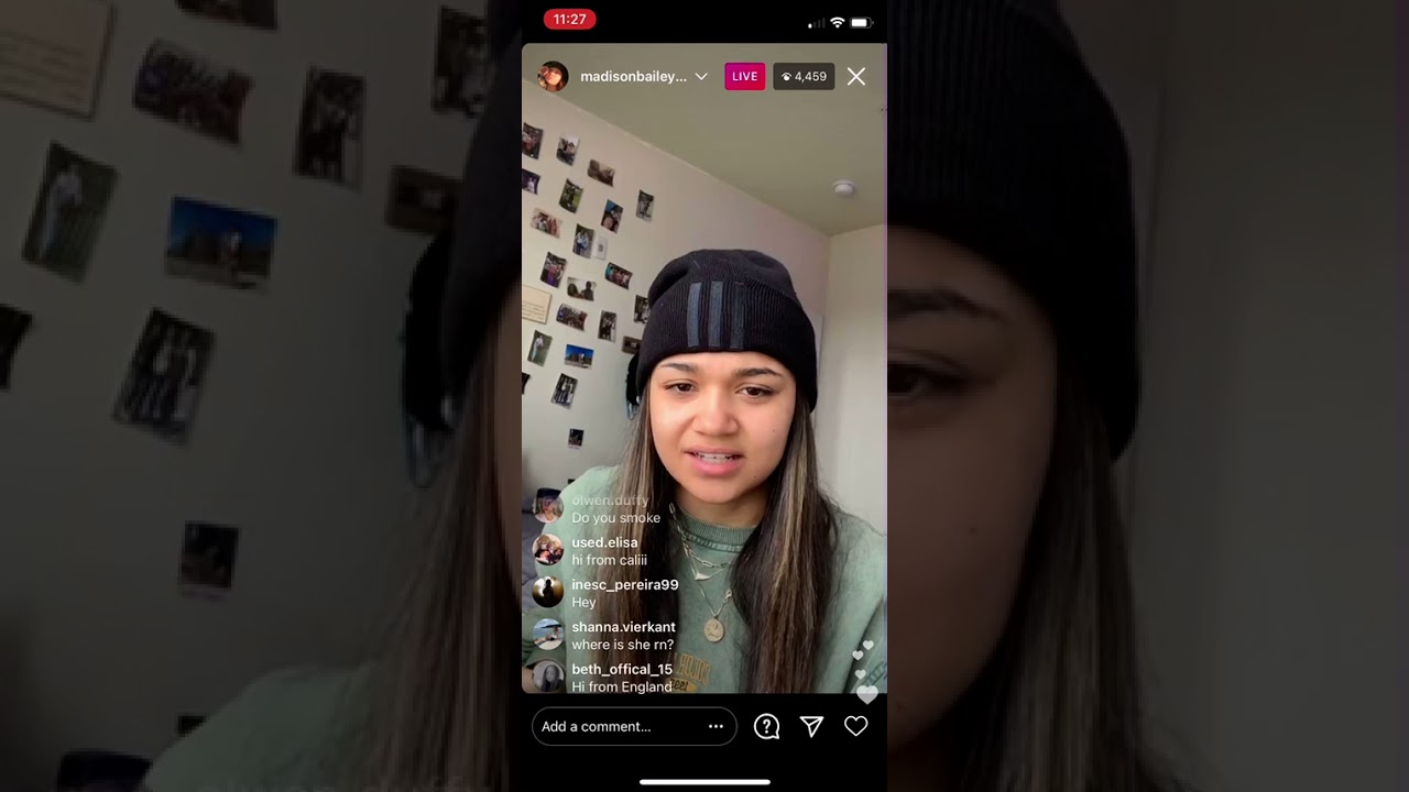 Madison Bailey Live 2/5 pt 1