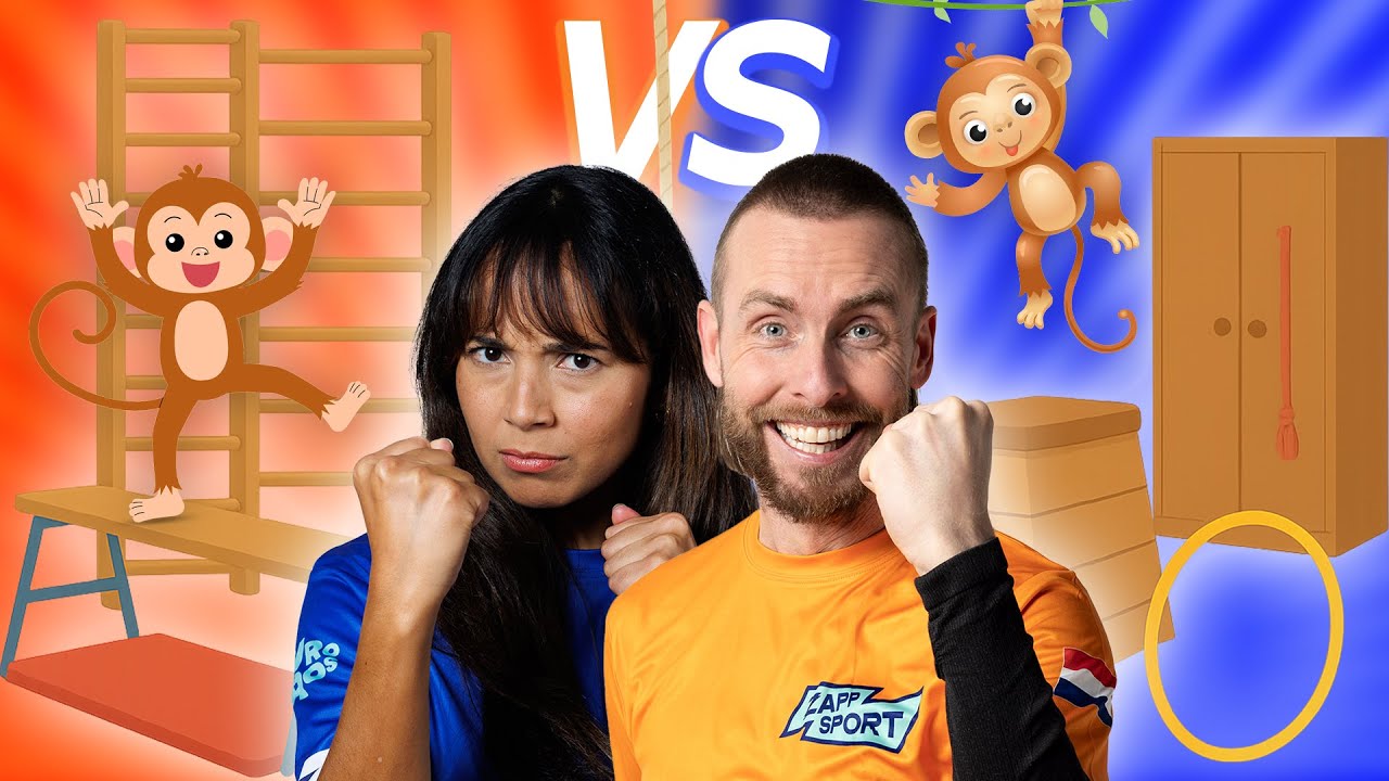 DE GROOTSTE APENKOOI STRIJD OOIT! 🐒🏃 | The Battle Apenkooien