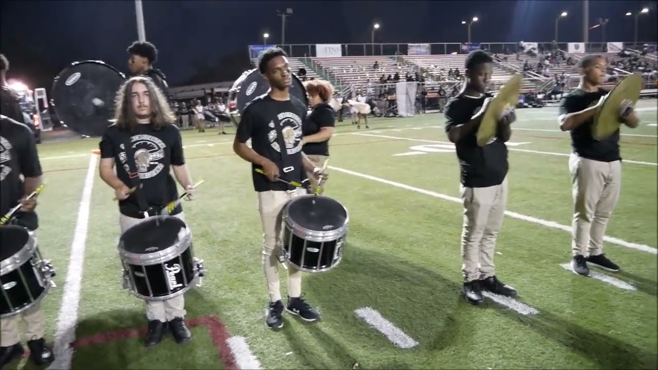 McDonogh 35 vs Salmen 2023 Drumline halftime battle. Full coverage (HD) 4K