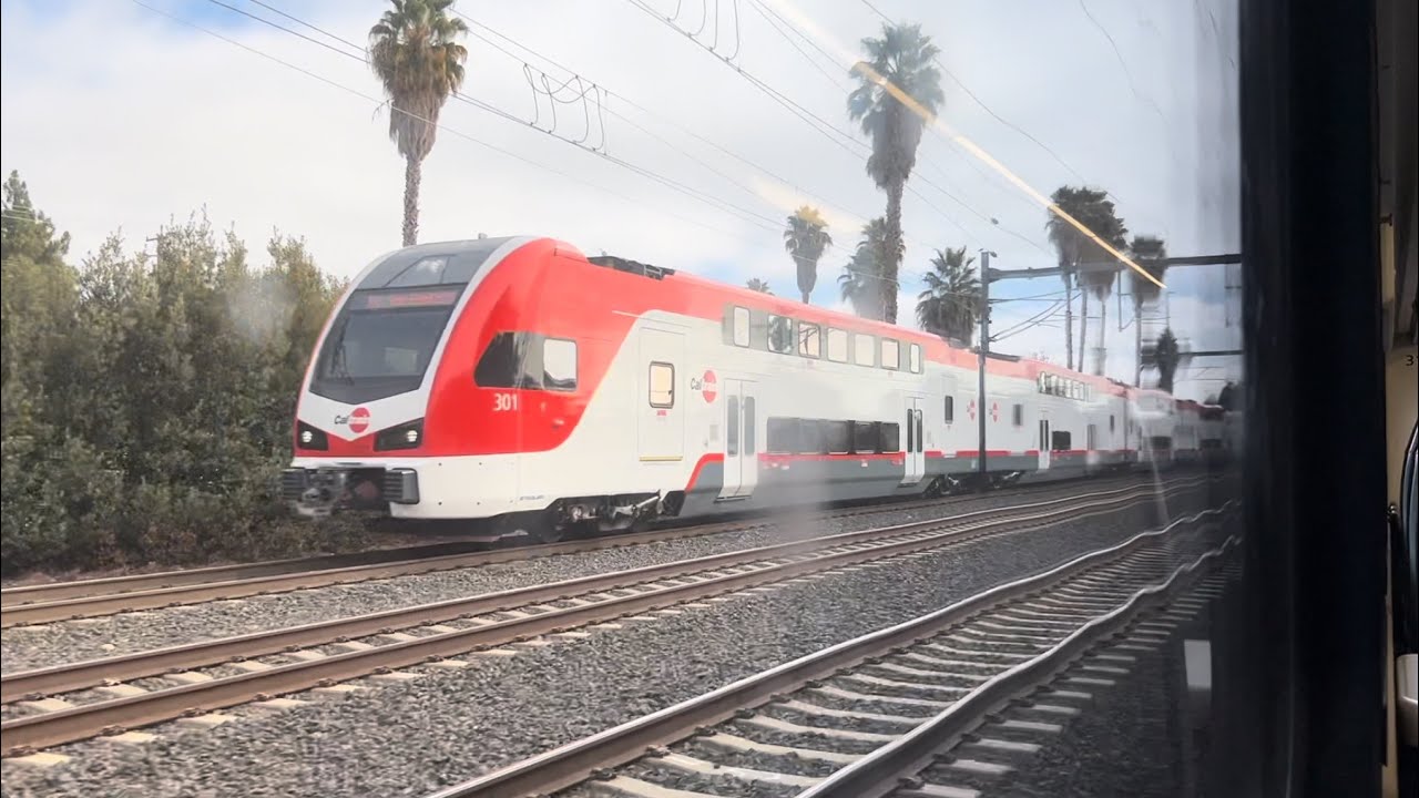 [Official Launch] Caltrain Local Service 604 Stadler KISS EMU Full Ride San Francisco to San Jose