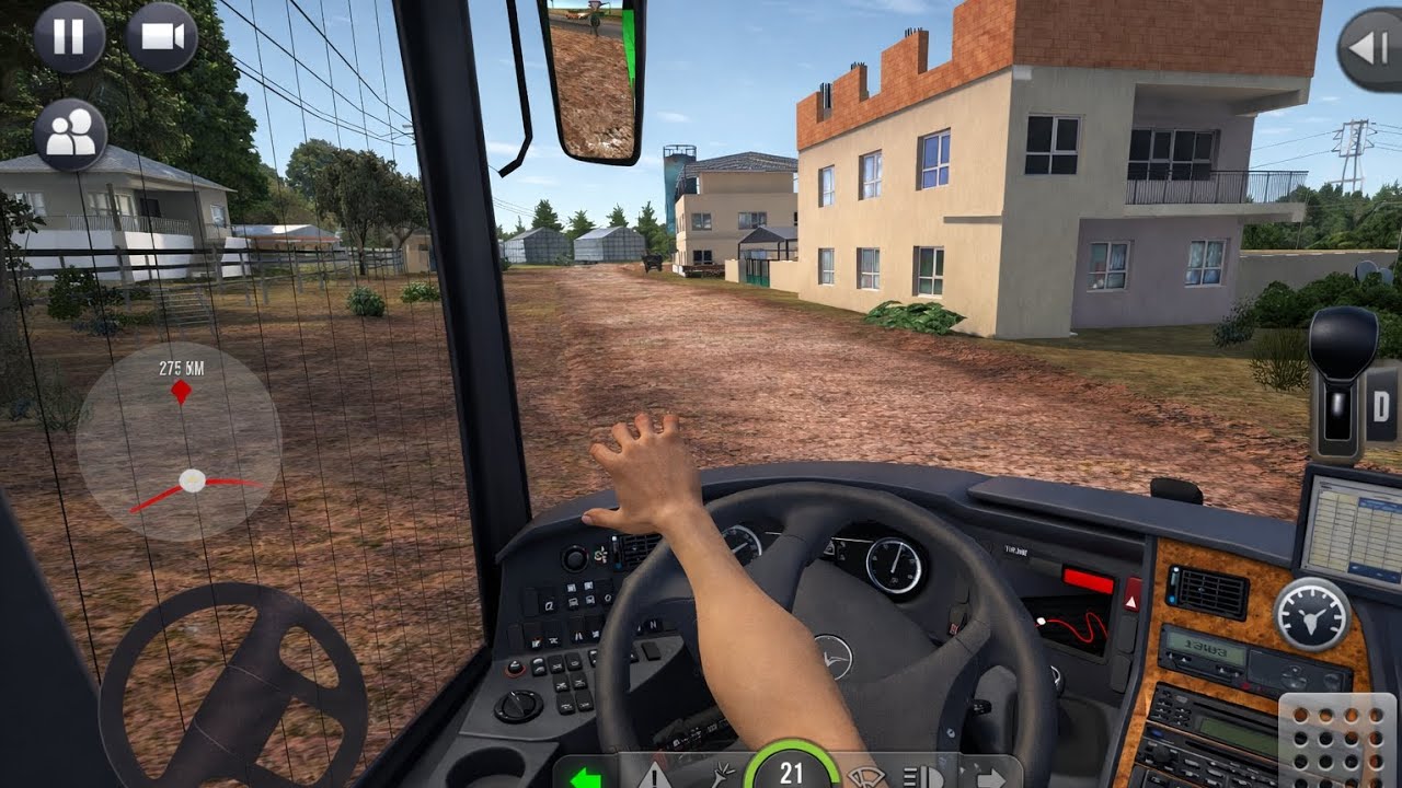 Bus Simulator Ultimate Mobile Gameplay | off road 🛣️✖️ 🚍| zuuks 