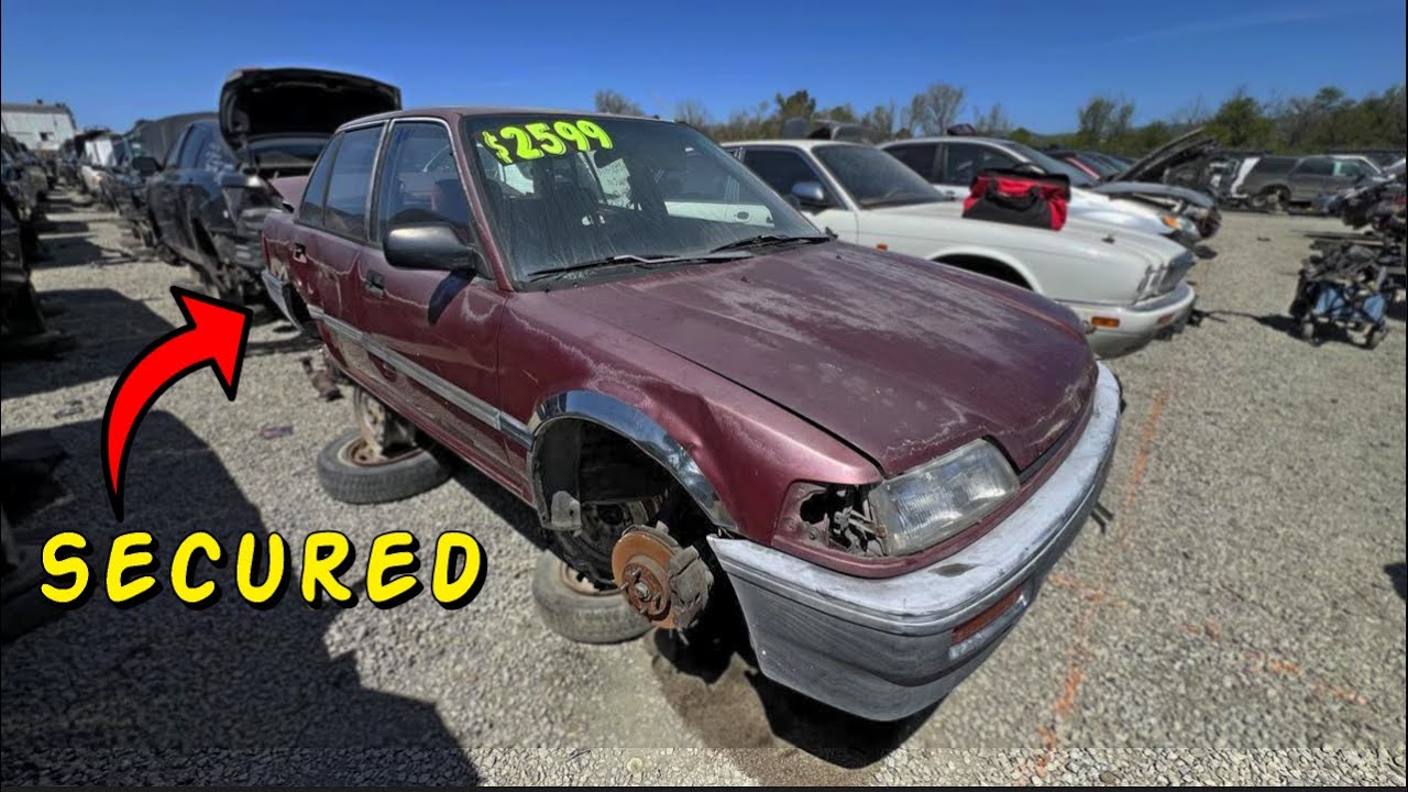 JUNKYARD Parts Fixed My Car ! Rear Door Latches