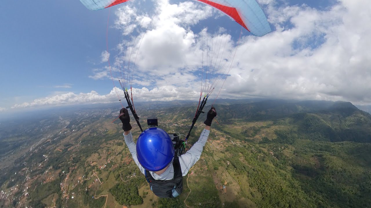 Paragliding in Rivas, Costa Rica (4K)