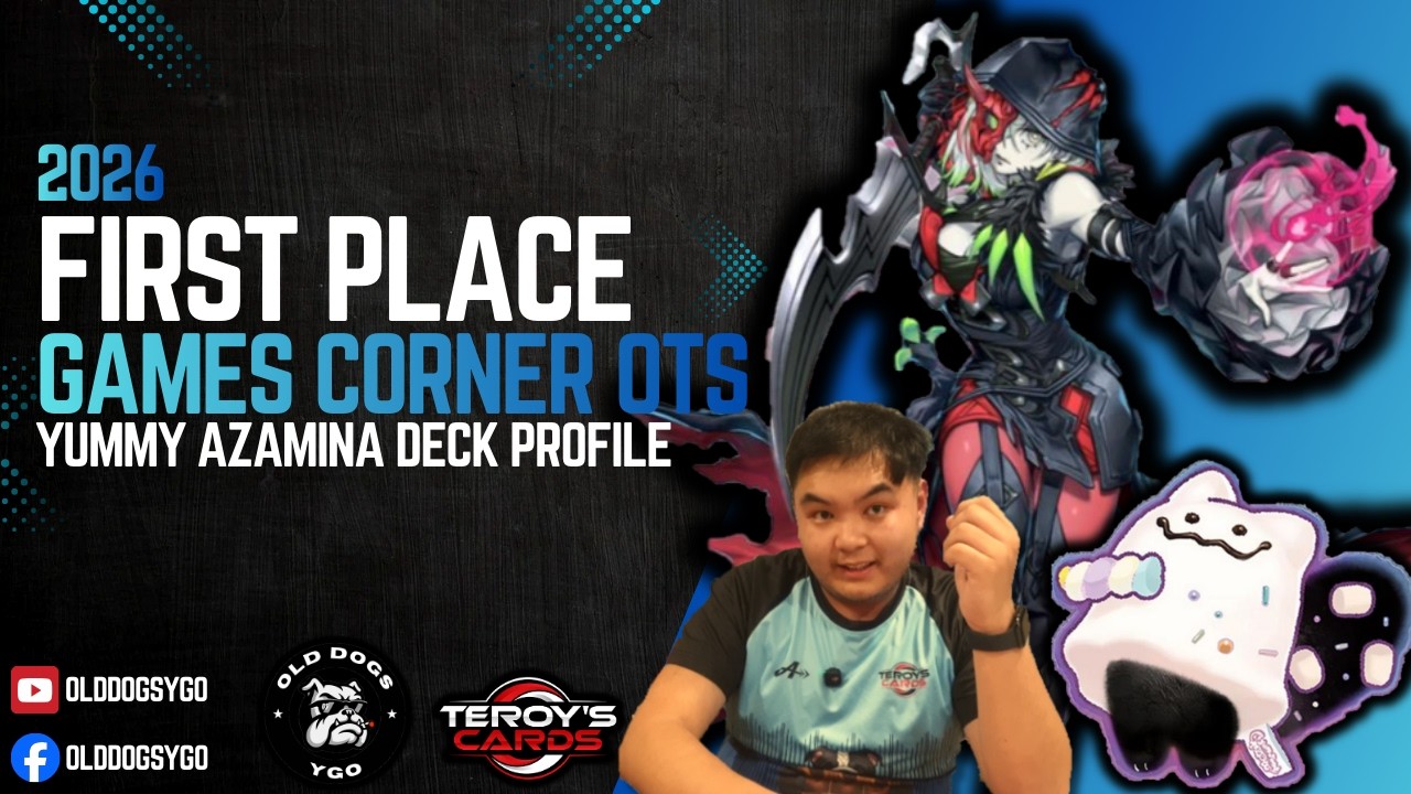FIRST PLACE!! GAMES CORNER OTS | YUMMY AZAMINA Deck Profile | John Gomez 2026