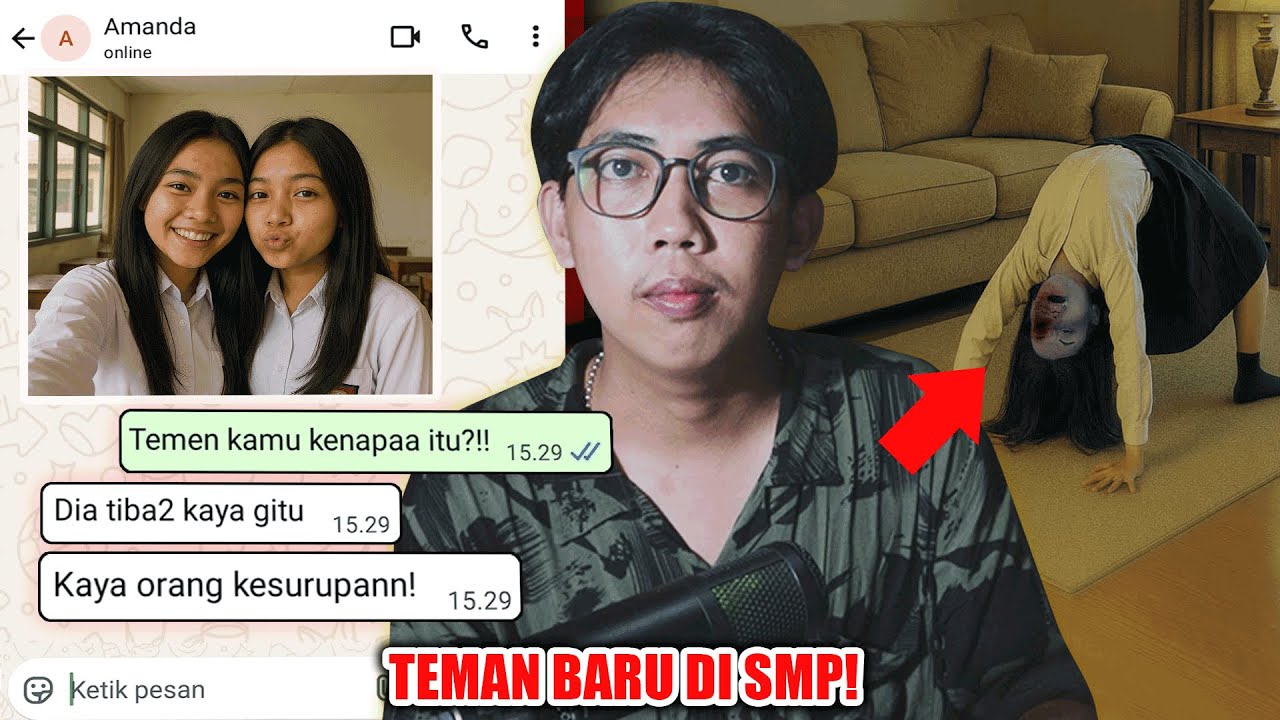 TEMAN BARU DI SMP 😱 | CHAT HISTORY HORROR INDONESIA