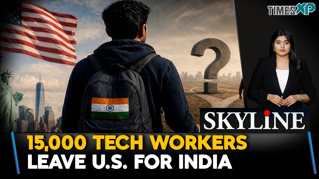 15K Tech Workers Leave U.S.: Indian H-1B Holders Are Returning Home| Indians In U.S.
