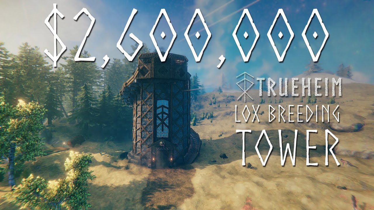 Trueheim Lox Breeding Tower in Valheim