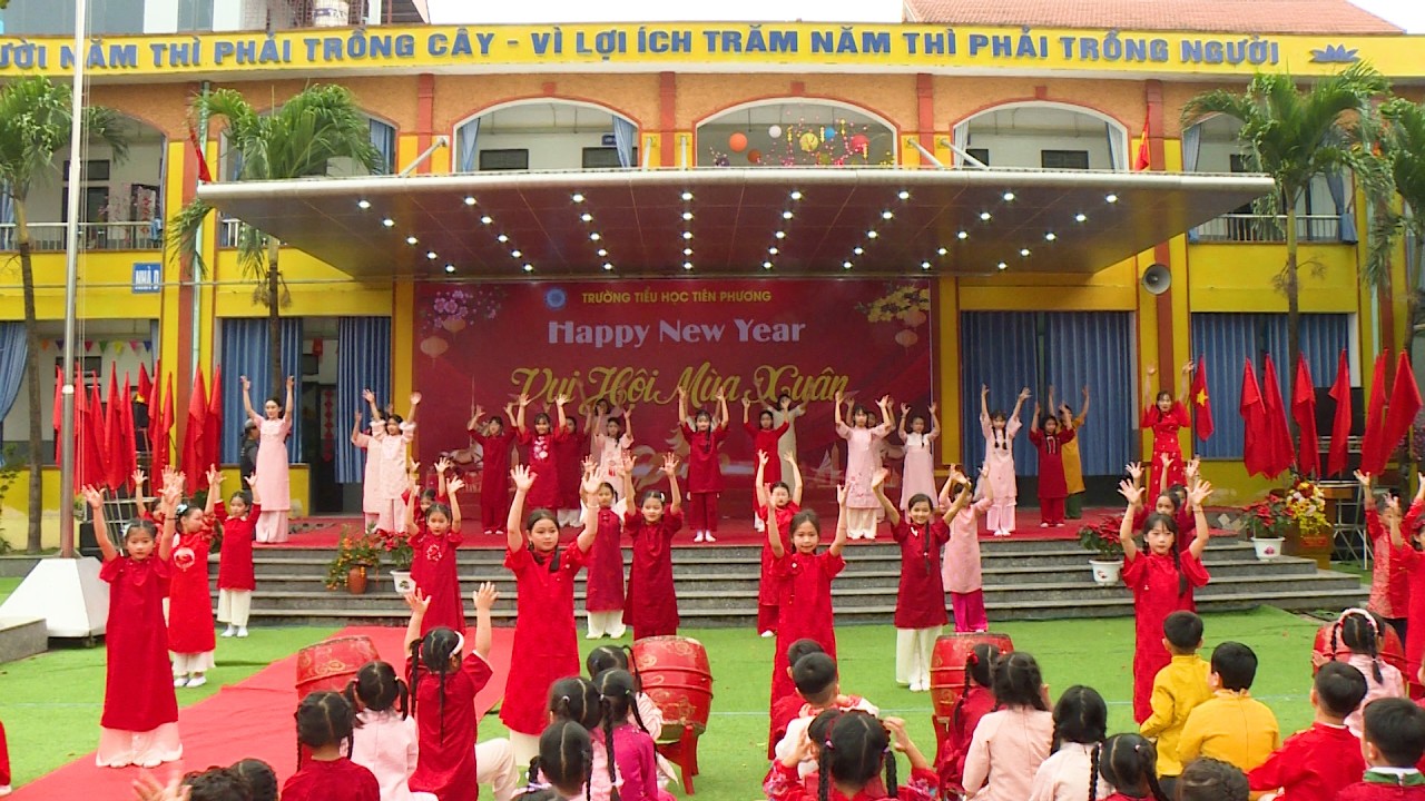 Trường tiểu học Tiên Phương Vui Hội Mùa Xuân 2026