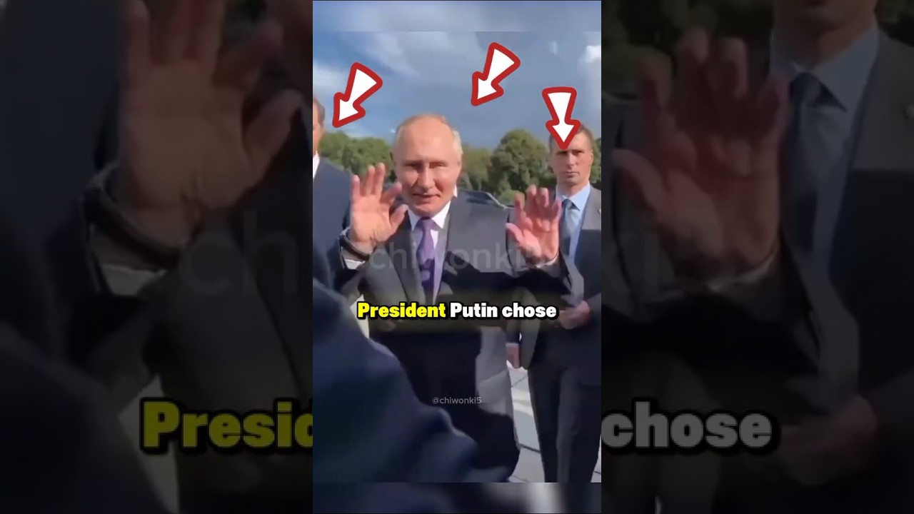 Putin violates Bodyguard security protocol. #putin #russia #warinukraine #shorts