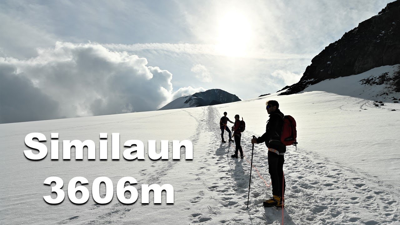 Similaun 3606m from Vernagt (Schnals) - September 2020