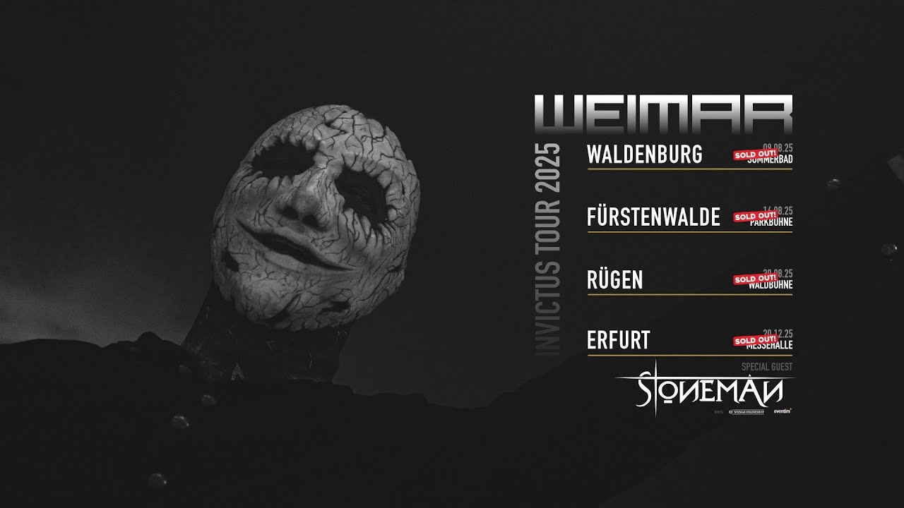 INVICTUS Tour 2025 – Das Grande Finale in Erfurt | WEIMAR & Stoneman live