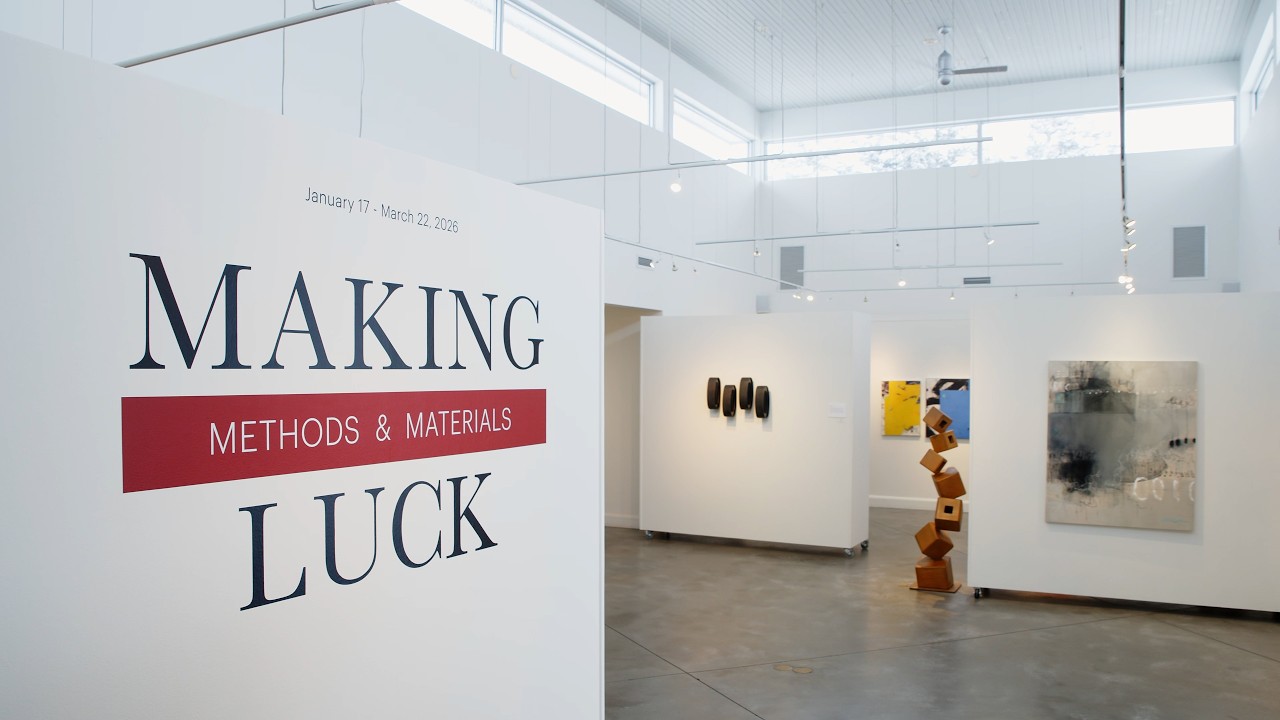 Art Gallery Walkthrough: 'Making Luck – Methods & Materials' Exhibition at Oeno Gallery