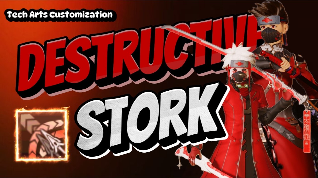 🔥 [PSO2NGS] SOARING BLADES - Destructive Stork: Bouncer | Tech Arts Customization