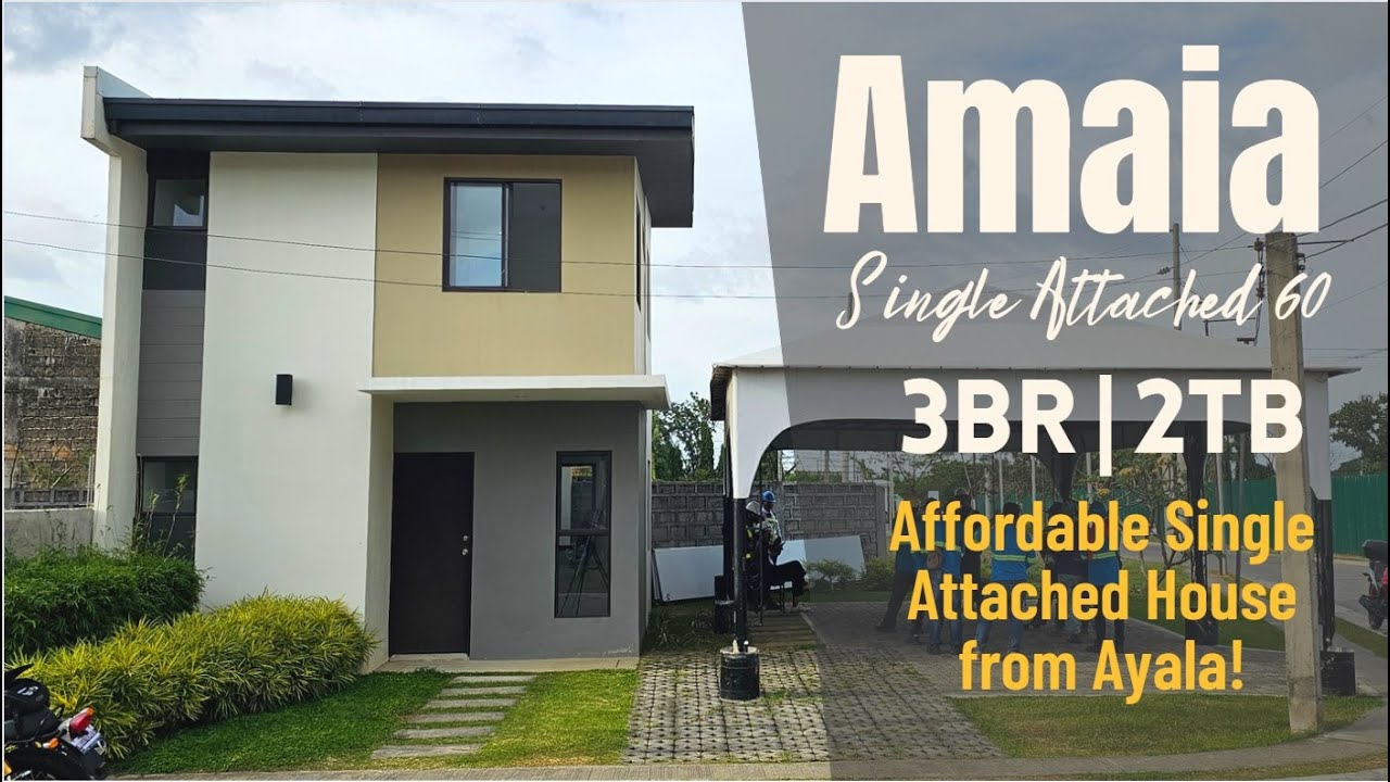 Single Attached 60 @ Amaia Scapes in Cavite and Laguna House Tour |