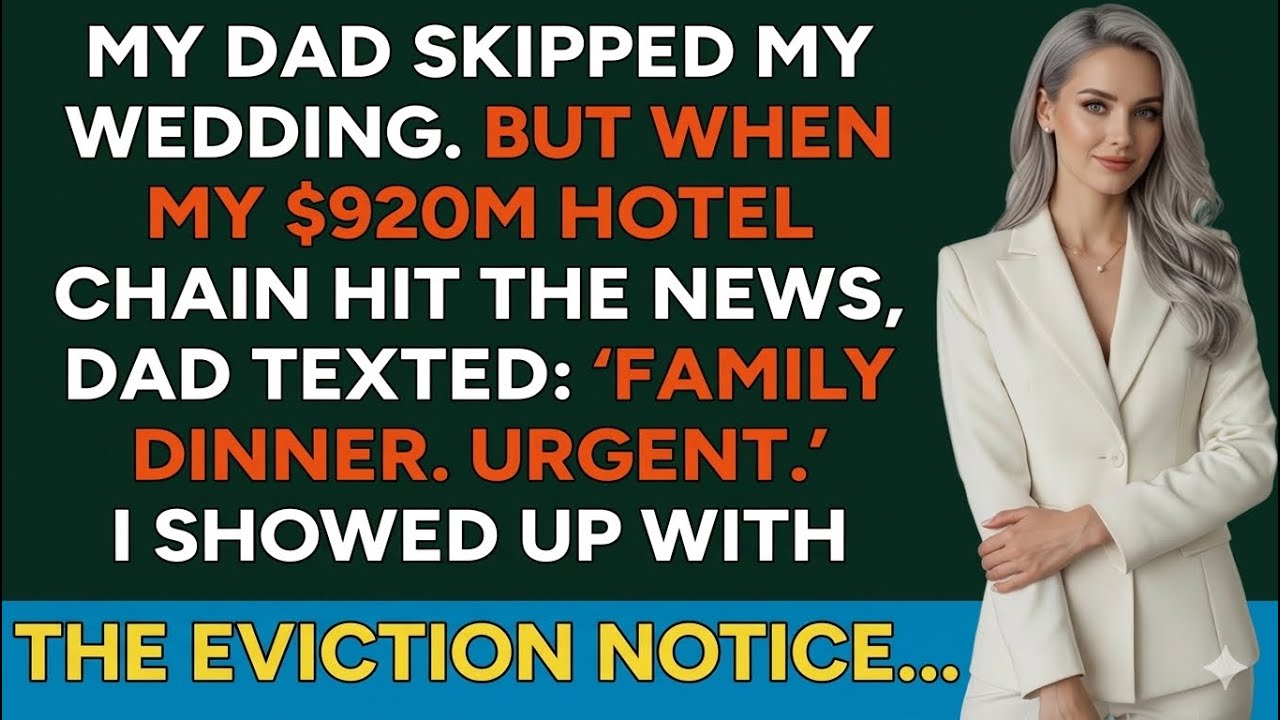 Sign The Papers Or I'll Lock You Away Dad Tried To Steal My Hotels I Bought His Debt...