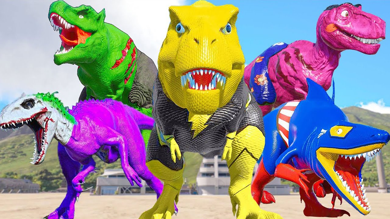 All Spiderman Dinosaurs Battle in Jurassic World🕷️ Jurassic World Rebirth Full Movie