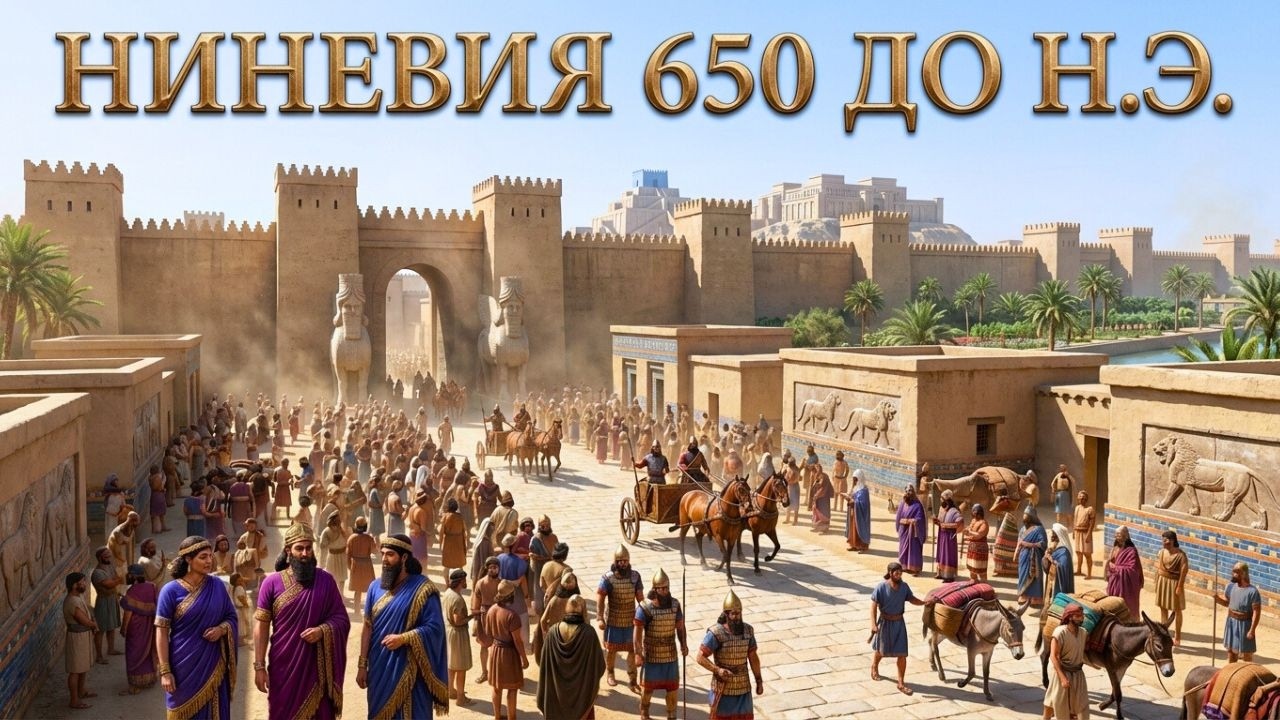 НИНЕВИЯ 650 Г. ДО Н. Э. (РЕКОНСТРУКЦИЯ ИИ)