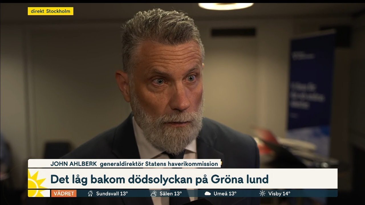 Det låg bakom dödsolycka på Gröna Lund | Nyhetsmorgon | TV4 & TV4 Play