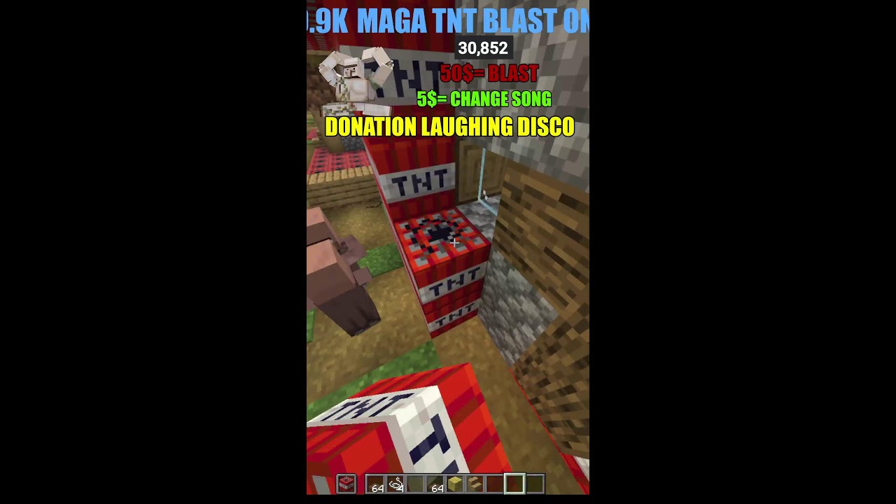 Minecraft TNT Village 