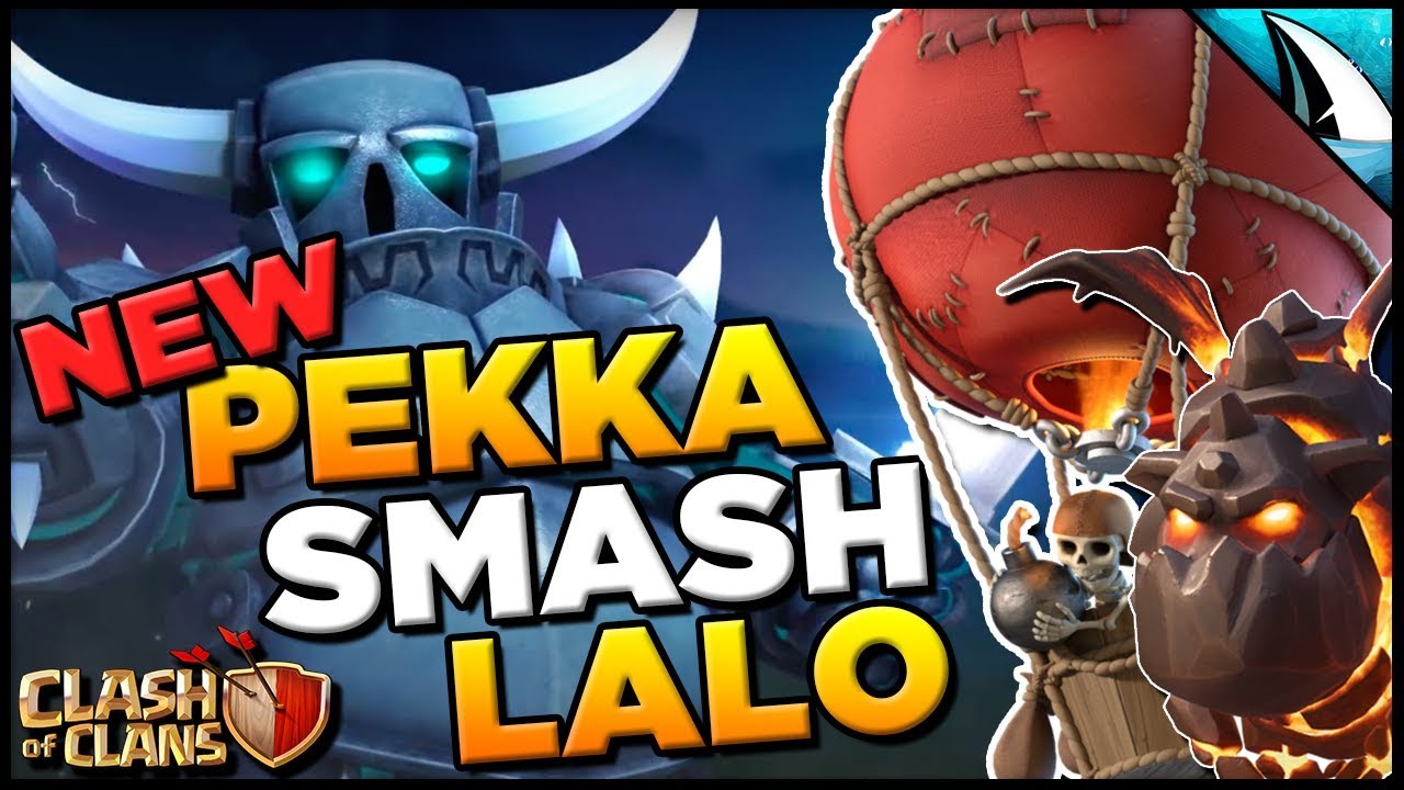 NEW Th 12 - Pekka Smash Lalo Attack Strategy - Take Down War Bases | Clash of Clans
