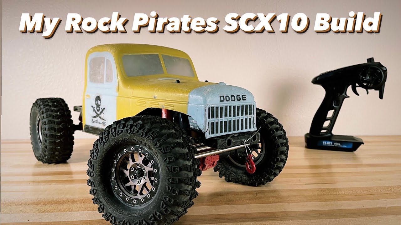 Разбор сборки: радиоуправляемый грузовик SCX10 Rock Pirates!