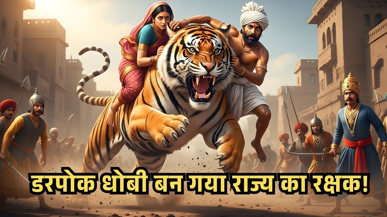 एक झूठ ने डरपोक धोबी को बना दिया राज्य का रक्षक!