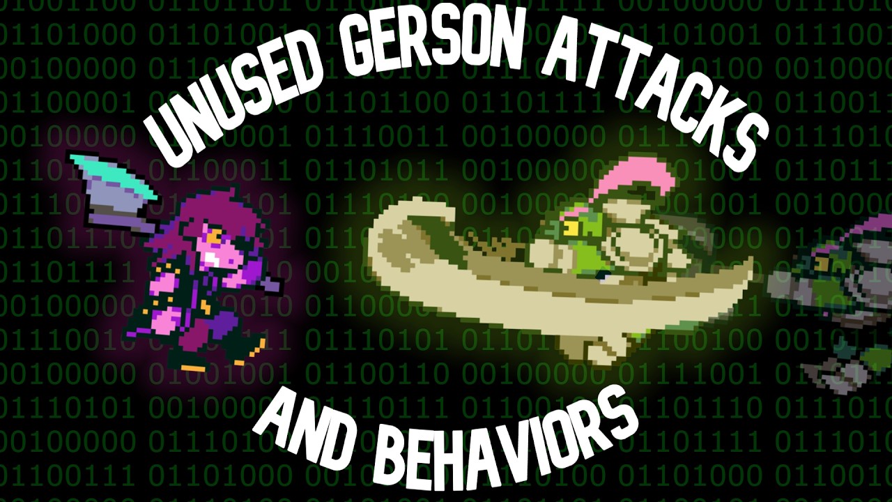 Unused Gerson Attacks and Behaviors