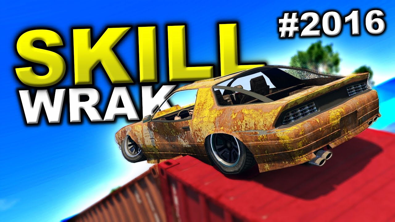 GTA 5 ONLINE Po Polsku💥WRAKIEM na SKILL TEST - TO JEŹDZI!  #2016