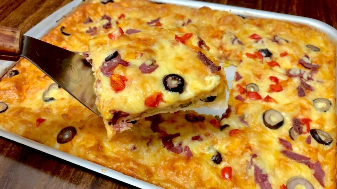 فطيرة هتنجزك في الزنقات للفطار والغدا والعشا ولادك هيطلبوها منك كل يوم ألذ طعم😋