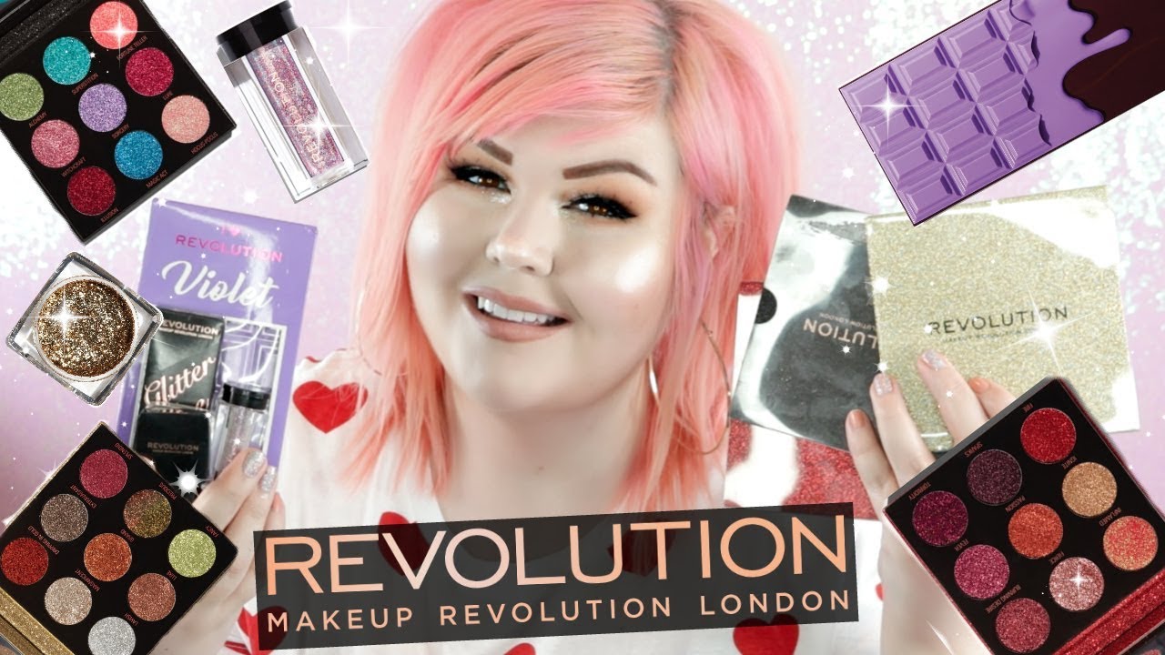 Revolution Beauty Haul | NEW Violet Chocolate Palette + Glitter