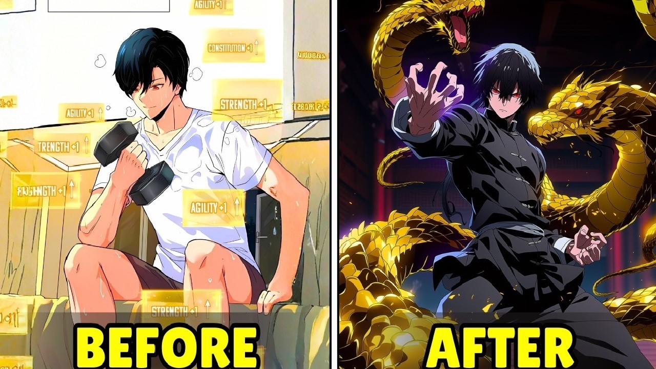 Endless Stat Grinding Turns Him Into A Powerful Lord | Manhwa Recap