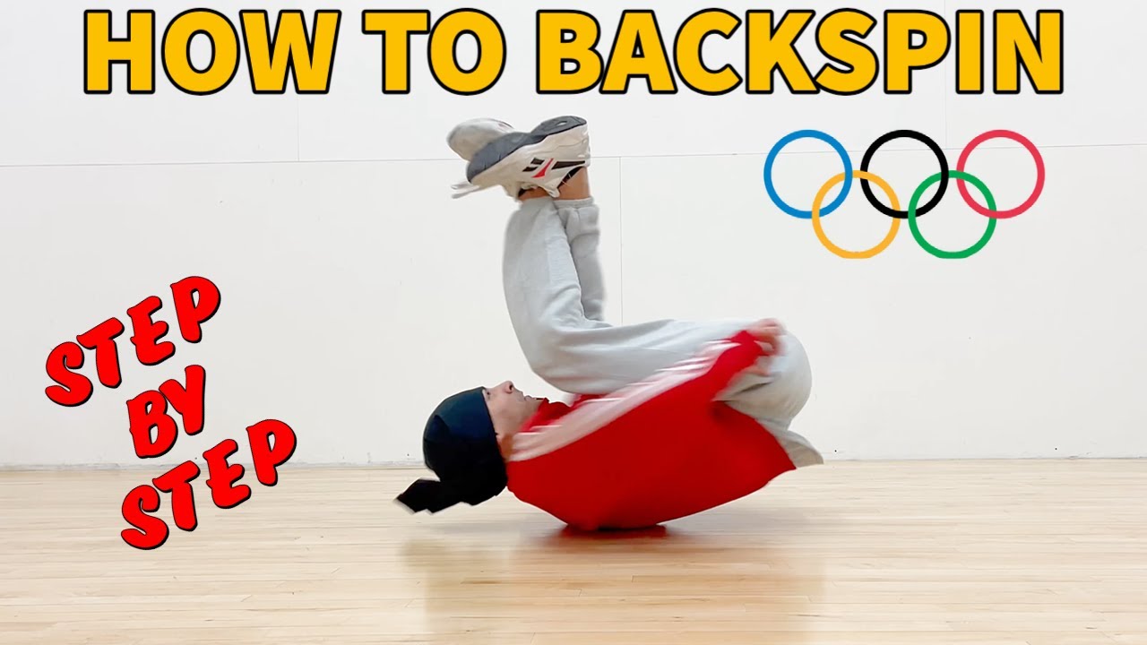 Como girar de espalda Breakdance Tutorial | How to Backspin step by step