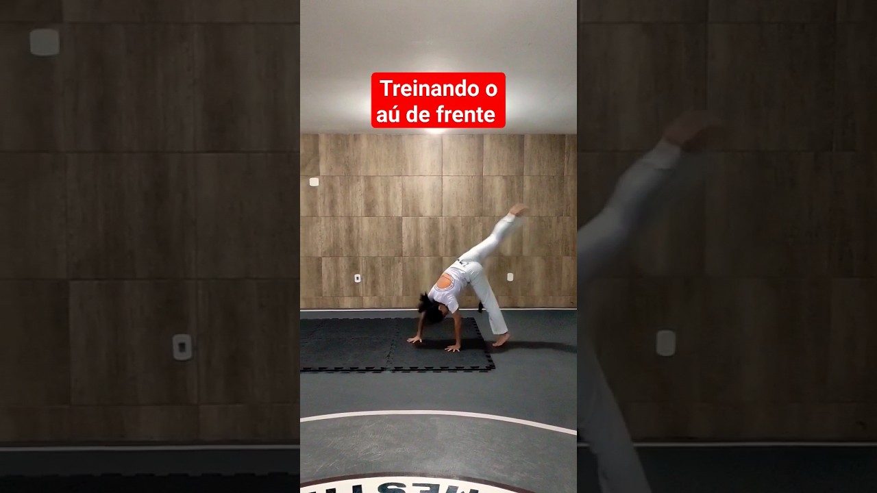 Treinando o a&uacute; de frente #shorts #viral #capoeira #sports #lifestyle #backflip #esporte