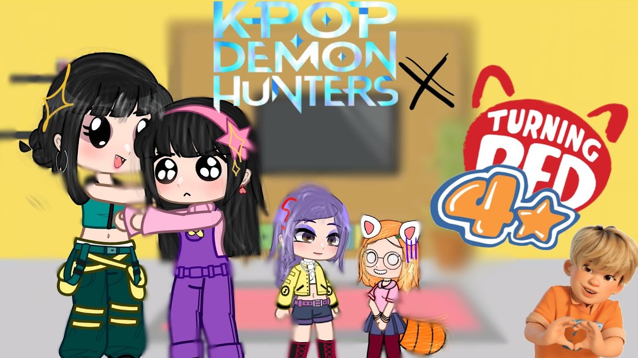 Kpop demon hunters React to Turning red(+4*TOWN)🐾⭐️/Original?/🇲🇽/🇺🇲/