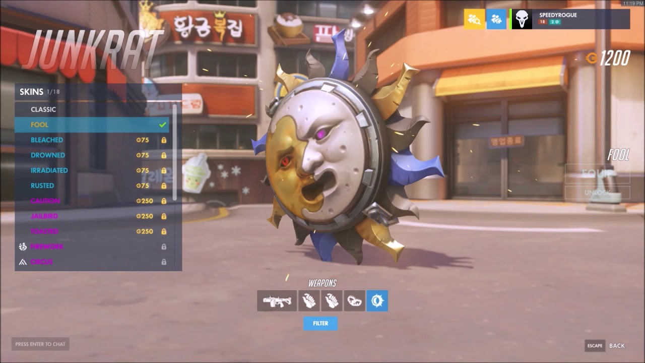 ALL OVERWATCH LEGENDARY EDITION SKINS IN 3 MIN!