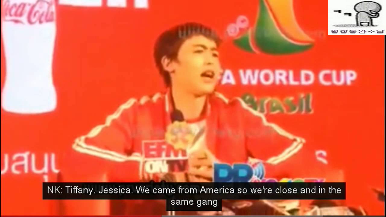 [ENG Sub] Nichkhun talking about dating & rumor with Tiffany SNSD