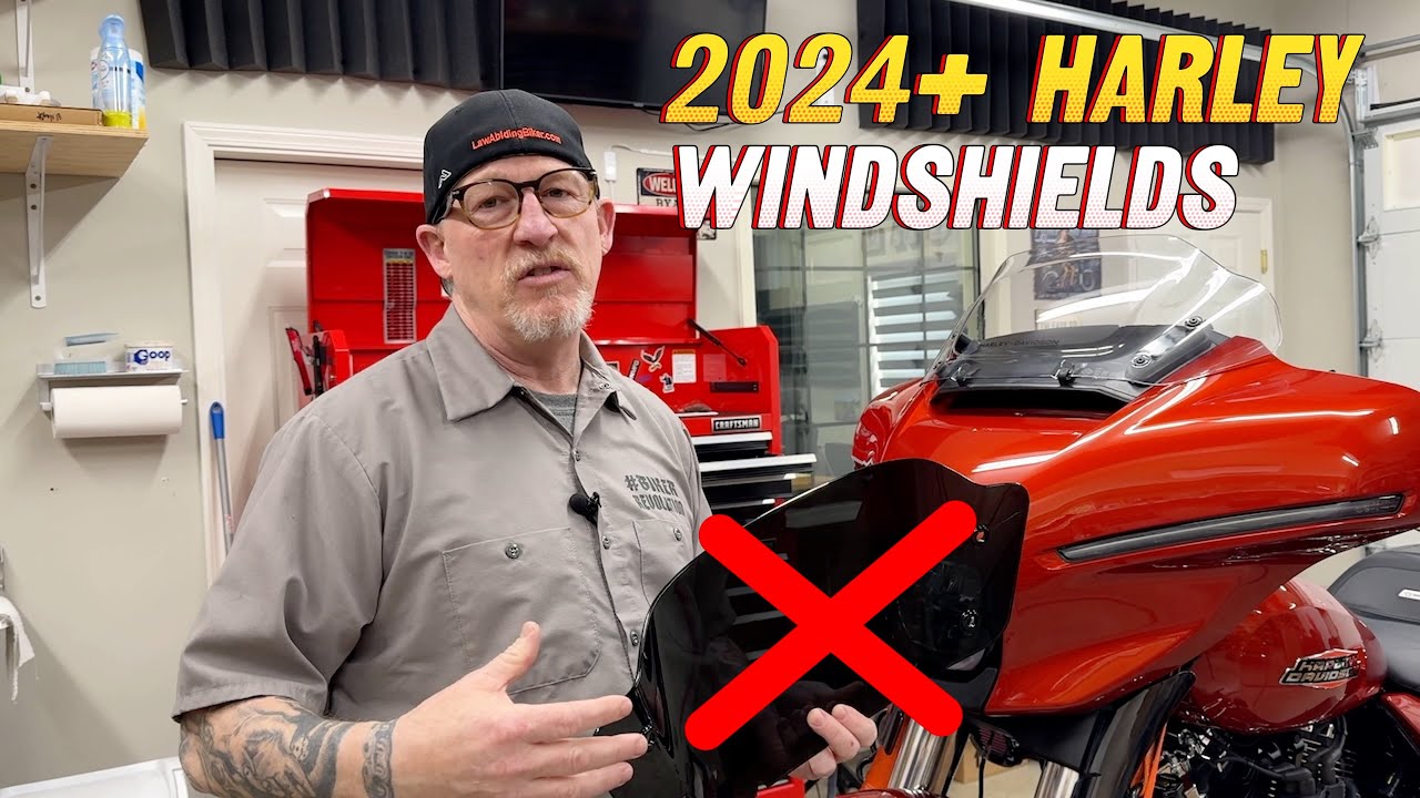 2024 Street Glide Windshield Upgrade! 8