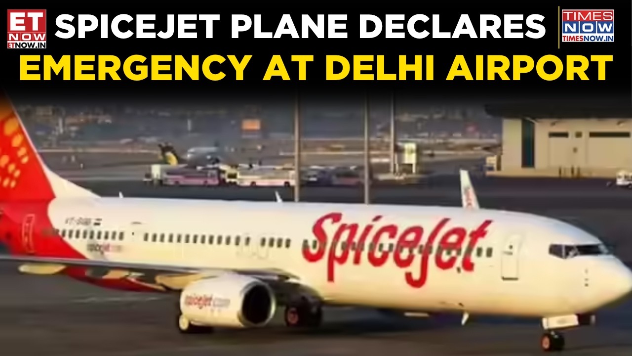 Delhi Airport Emergency: SpiceJet Plane Turns Back Mid-Air | Big Breaking News | ET Now