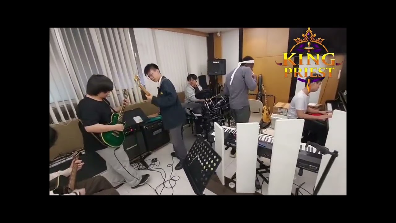 Here again - king priest | band rehearsal | kingz nation #viral #newmusic 