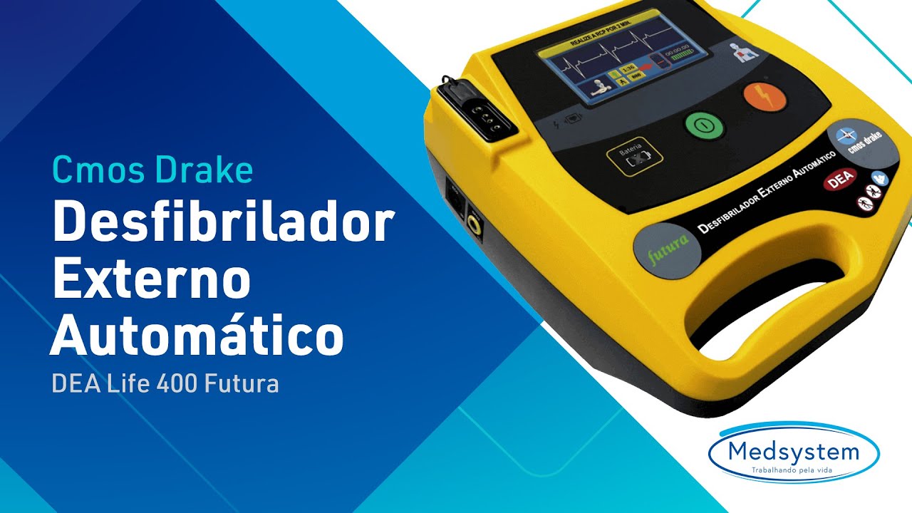 Desfibrilador Externo Automático DEA Life 400 Futura - Cmos Drake