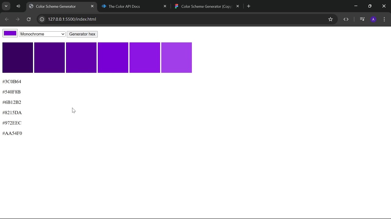 Practice Frontend by building pending project of scrimba