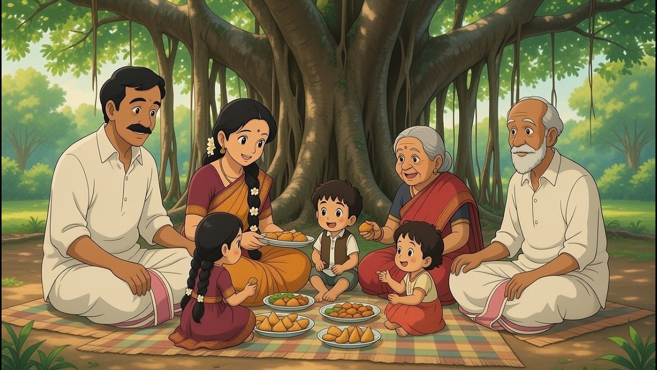 A village picnic  🍀🥰