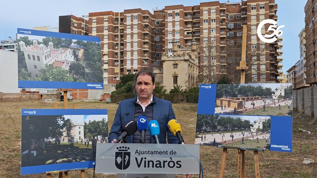 EL VICEALCALDE DE VINARÒS PRESENTA LA URBANITZACIÓ DEL PAI BALLESTER 03-02-2026