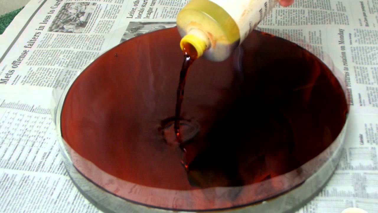 Stripping the Aluminum Coating from a Telescope Mirror