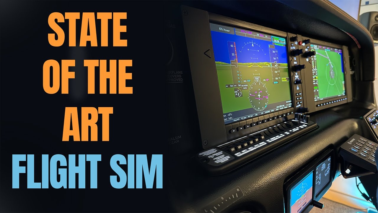 Tour a State of the Art Cirrus Home Flight Simulator
