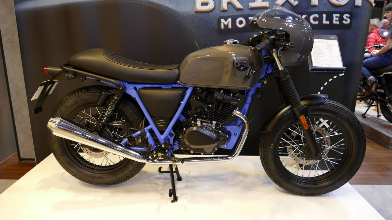 Brixton 125 Haycroft at EICMA 2018 Milan Walkaround
