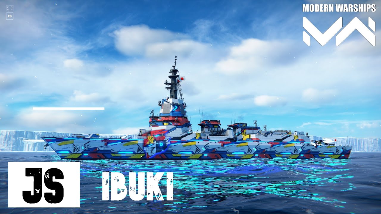 JS IBUKI (ASEV-1001) | Player CV Auto MENANGIS | Modern Warships